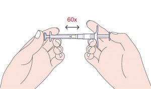 Enfermería informa sobre cómo reconstituir los análogos LHRH