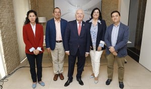 Guadalupe Fontán, José Luis Cobos, Florentino Pérez Raya, Raquel Rodríguez y Diego Ayuso.