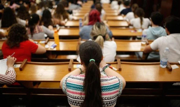  Estudiantes durante la PAU. Una reforma para homogeneizar la entrada a las carreras universitarias que afectará a todas las relacionadas con Ciencias de Salud.