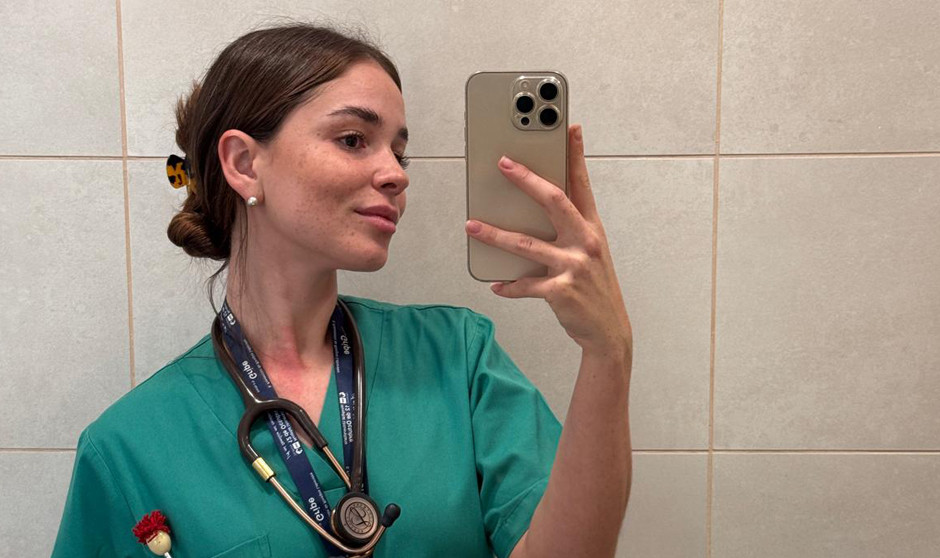 Paola Vezzani migró de Venezuela a España para hacer Medicina, y tuvo que repetir la PAU para lograrlo.