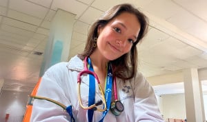 Una estudiante de Medicina repitió seis veces la PAU para entrar al grado. 