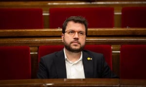  El candidato de ERC a las elecciones del 12M, Pere Aragonès. El Govern de la Generalitat de Esquerra Republicana de Catalunya (ERC) saca pecho de la gestión sanitaria y desgrana sus propuestas de cara al 12M