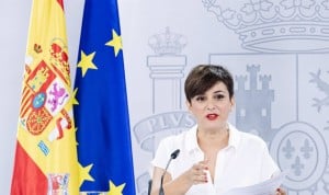 La ministra portavoz del Gobierno en funciones, Isabel Rodríguez. 