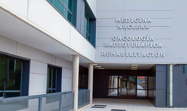 Área de medicina nuclear, oncología y rehabilitación de un hospital.
