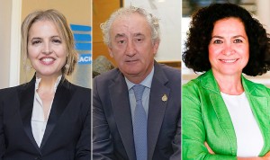  Beatriz Domínguez-Gil, directora de la ONT; Tomás Cobo, presidente de la OMC y María Pilar Aranda, rectora de la Universidad de Granada se unen contra el tráfico de órganos.