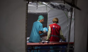 España traslada a Venezuela un hospital de campaña con 44 sanitarios