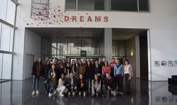 Estudiantes del Grado de Integración Social visitan el Hospital de Dénia