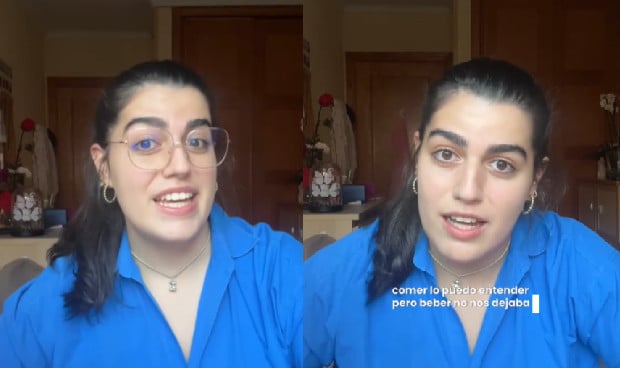 Lucía, estudiante de Medicina. 