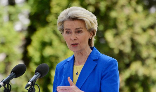 La presidenta de la Comisión Europea, Ursula Von der Leyen. 