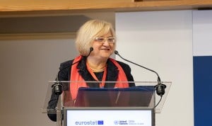  Mariana Kotzeva, directora general de Eurostat, que aporta los datos de exportación e importación de productos sanitarios europeos