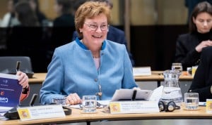 Monika Hohlmeier durante la comisión CONT del Parlamento Europeo, que ha abordado la transparencia y accesibilidad a los datos sobre los pagos y reformas derivados del MRR  