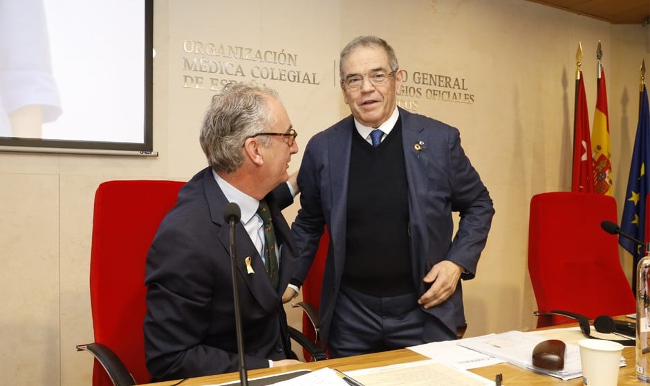 Tomás Cobo, presidente de la OMC; y José Santos, presidente de CEOM.