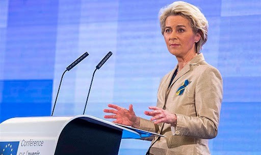  La presidenta de la Unión Europea, Ursula von der Leyen, sobre la historia clínica interoperable.