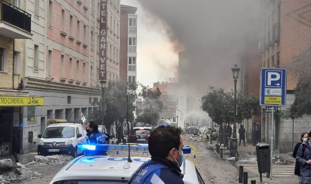 Despliegue del SUMMA en la explosión de Madrid, con al menos 3 fallecidos