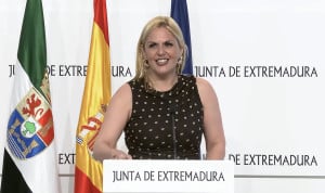 Elena Manzano Silva, portavoz de la Junta de Extremadura.