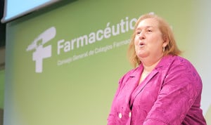 La vicepresidenta del Consejo General de Colegios Oficiales de Farmacéuticos, Marta Galipienzo.