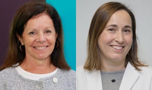 Farmacéuticas hospitalarias Olga Delgado y Clara Martorell.