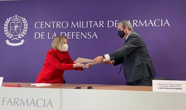 La Farmacia Militar y el Cgcof aúnan fuerzas por "una misma vocación"