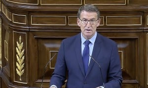  Alberto Núñez Feijóo, presidente del PP, afea a Sánchez la huelga del Ingesa, "la única sanidad que gestiona".