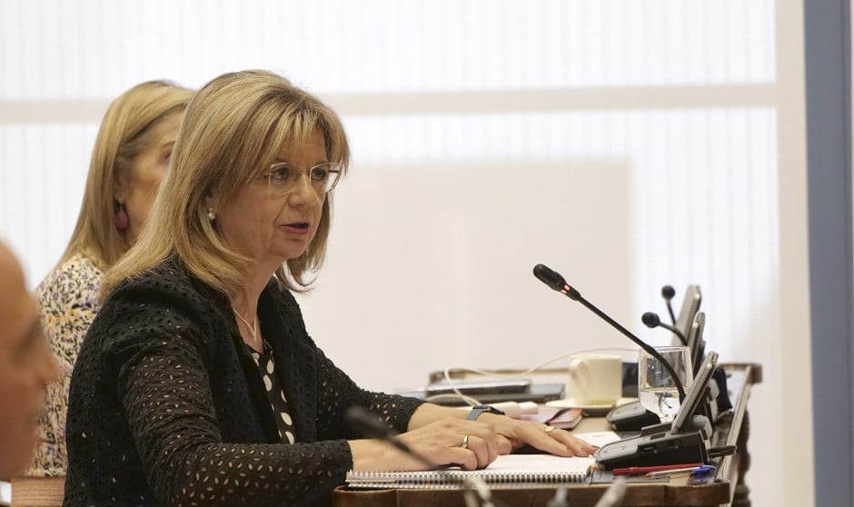 La portavoz del PP en la Comisión de Sanidad durante la última legislatura, Elvira Velasco. 