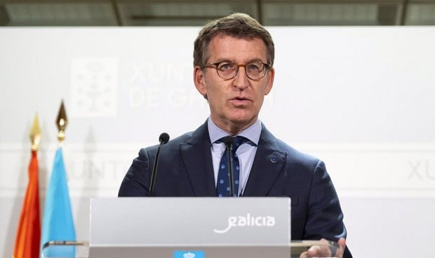 Alberto Núñez Feijoo, líder del PP y candidato a la investidura.