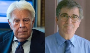 Felipe González, expresidente de España; y Ernest Lluch, ministro de Sanidad entre 1982 y 1986. Los entonces presidente y ministro de Sanidad se enfrentaron a un petrificado sistema sanitario preconstitucional.