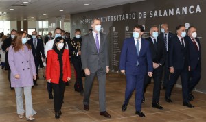Felipe VI abre oficialmente las puertas del nuevo hospital de Salamanca