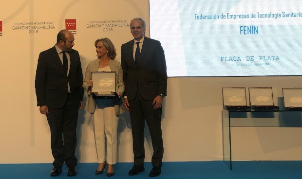 Fenin recibe la Placa de Plata de la Consejería de Sanidad de Madrid