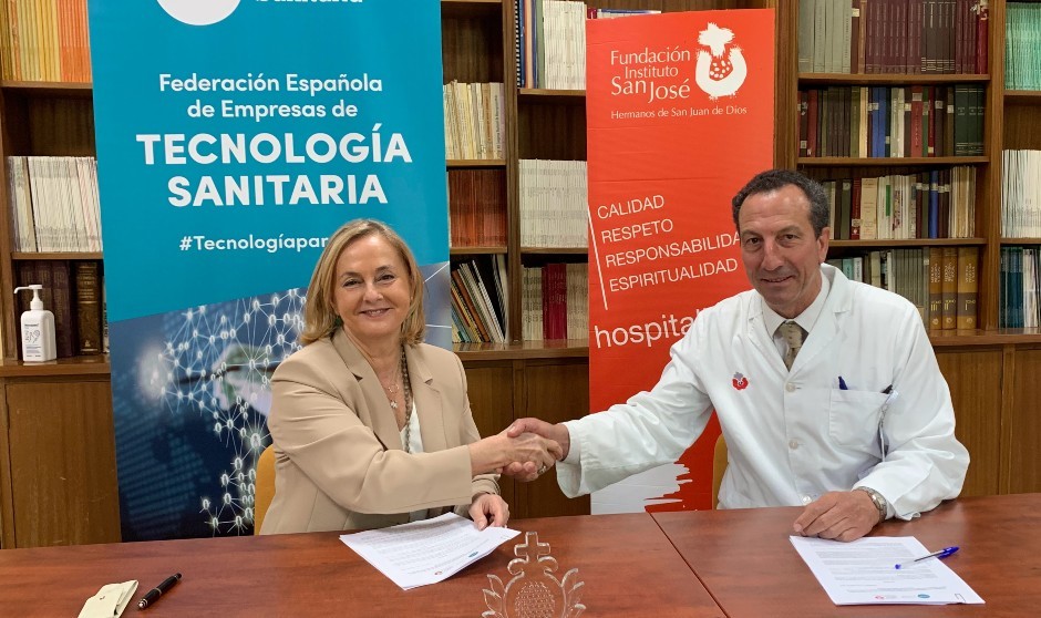 Fenin renueva su colaboración con el Hospital Fundación San José 