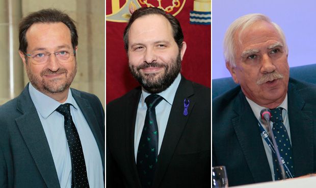 Fernando Prados, Diego Sanjuanbenito y Antonio Alemany