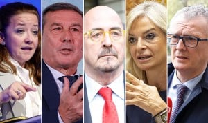  Los consejeros de Madrid, Comunidad Valenciana, Cantabria, Canarias y Murcia