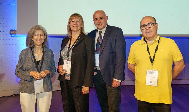  Marta Mauri, Cristina Soler, Vicente Pascual y Daniel Escribano protagonizan la mesa '¿Por qué no alcanzamos el control lipídico?'.