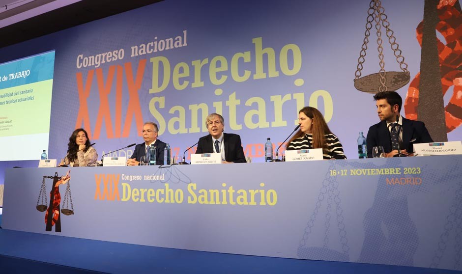 Ponentes del taller de trabajo organizado por Promede en el marco del XXIX Congreso Nacional de Derecho Sanitario.