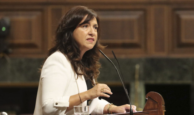 Andrea Canelo, portavoz del PSOE en la Comisión de Política Territorial del Congreso, que plantea la formación del personal sanitario en lenguas cooficiales