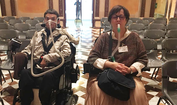 Francisco Rabal y María Ángeles Macanás