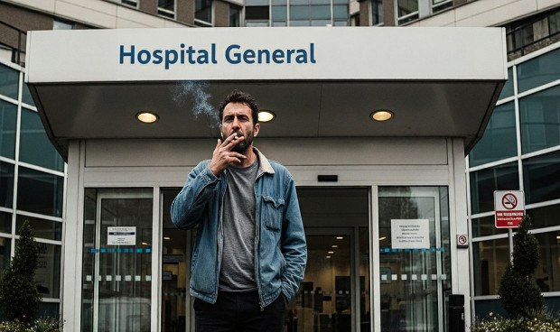 El nuevo Anteproyecto de ley frente al tabaquismo aprobado por el Consejo de Ministros endurece las multas por fumar cerca de hospitales