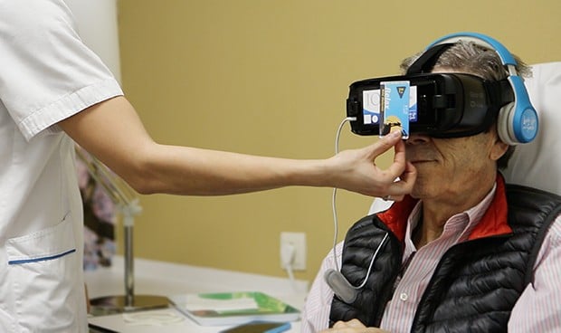 Gafas 3D y realidad virtual en las sesiones de quimioterapia de la Ruber 