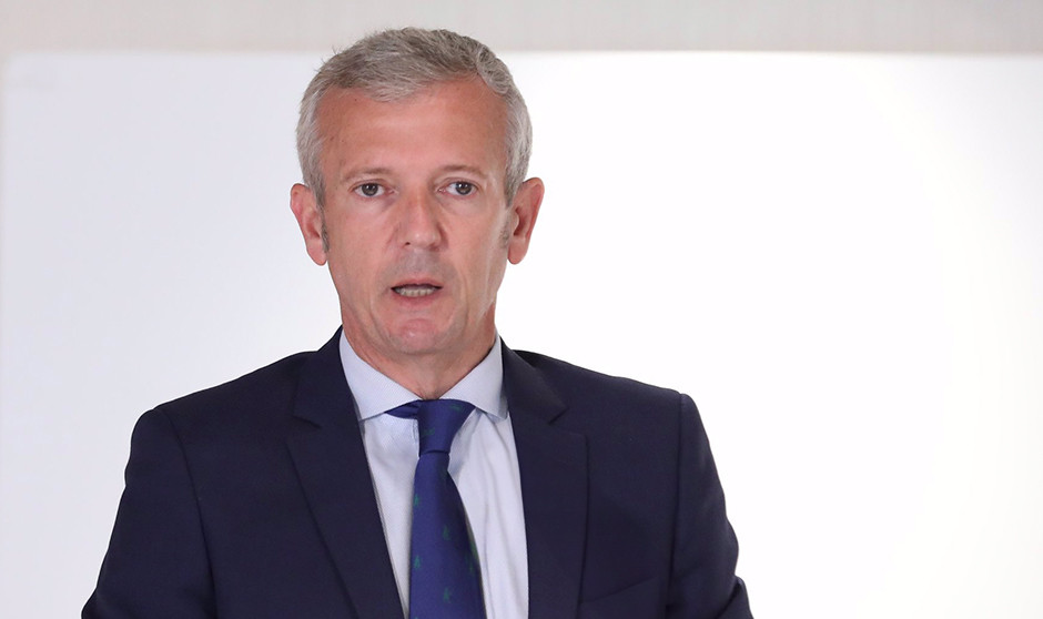 Alfonso Rueda, presidente de la Xunta de Galicia