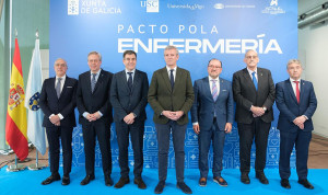 Representantes de la Xunta y universidades públicas de Galicia
