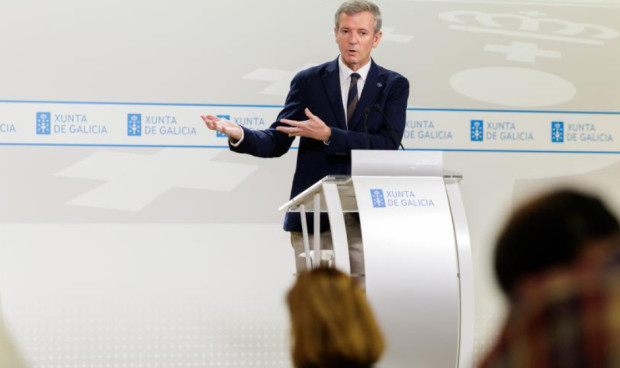  Alfonso Rueda, presidente de la Xunta de Galicia, después del Consello de Goberno.