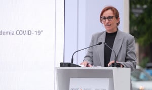 La ministra de Sanidad, Mónica García, presenta su candidatura para formar parte del Consejo Ejecutivo de la OMS