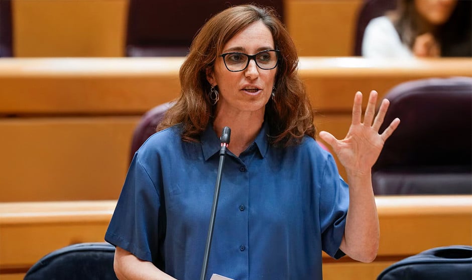 Mónica García comparece este martes en el Senado. 