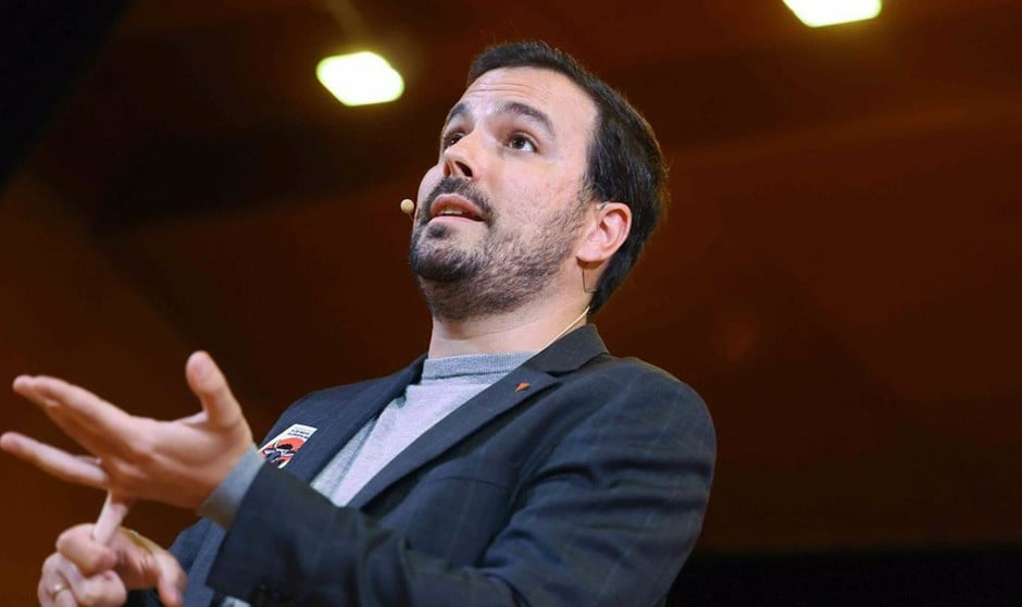 El coordinador general de Izquierda Unida, Alberto Garzón, no se presenta a las elecciones. 