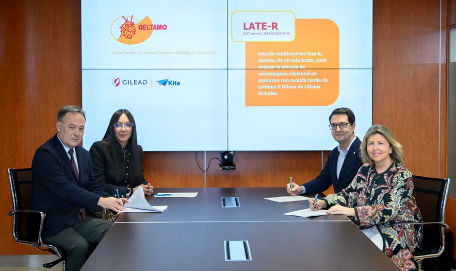 Geltamo y Kite, primer ensayo de terapias CAR-T en pacientes con linfoma B difuso de células grandes con recaída tardía