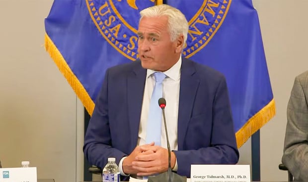 George Tidmarsh, director del centro de desarrollo de fármacos de la FDA