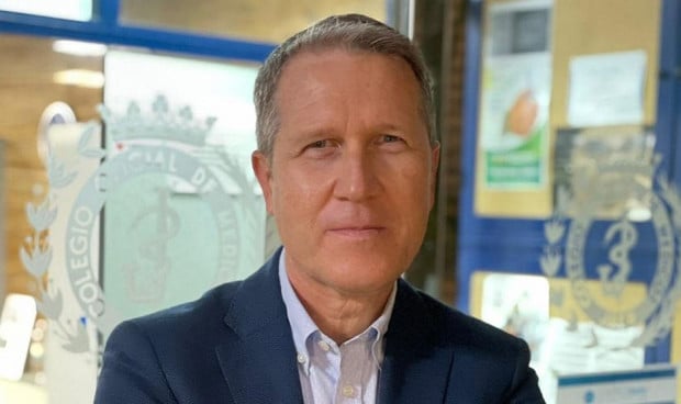 Gerardo Pérez Chica, presidente del Colegio de Médicos de Jaén.