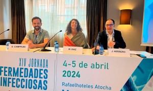 Daniel Camprubí, Marta Díaz y Juan María Herrero Martínez participan en una mesa sobre Medicina tropical en la última reunión celebrada por SEMI