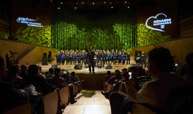 Gran éxito del concierto ‘Notes solidàries per Badalona', de Menarini