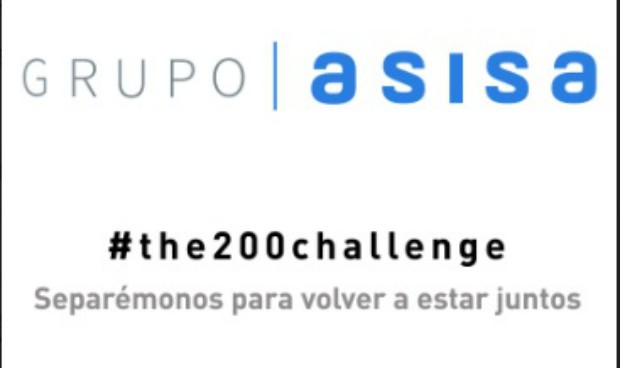 Grupo Asisa se une a #the200challenge de fomento del distanciamiento social