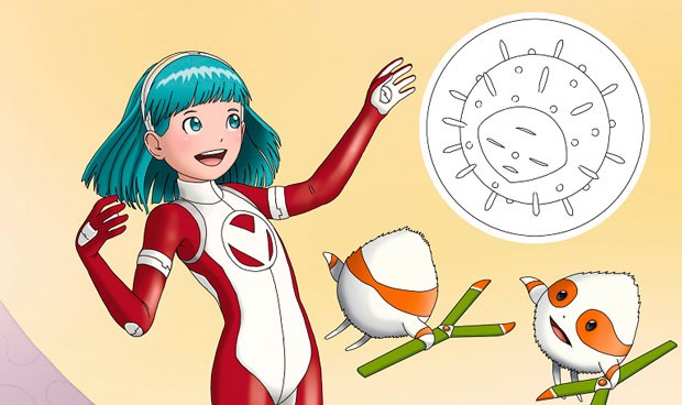 GSK crea una superheroína para explicar a los niños el valor de las vacunas